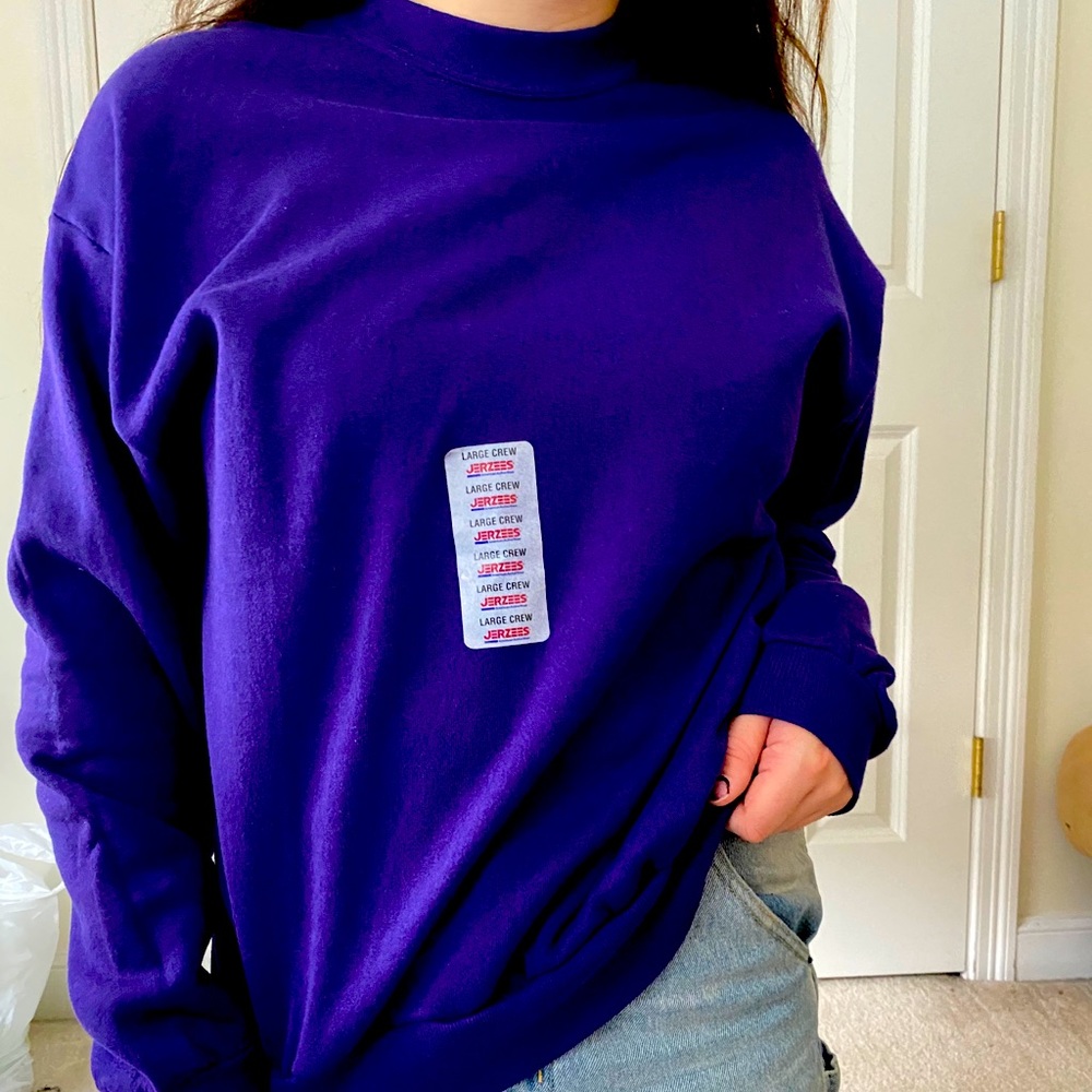 NEW Purple crew neck